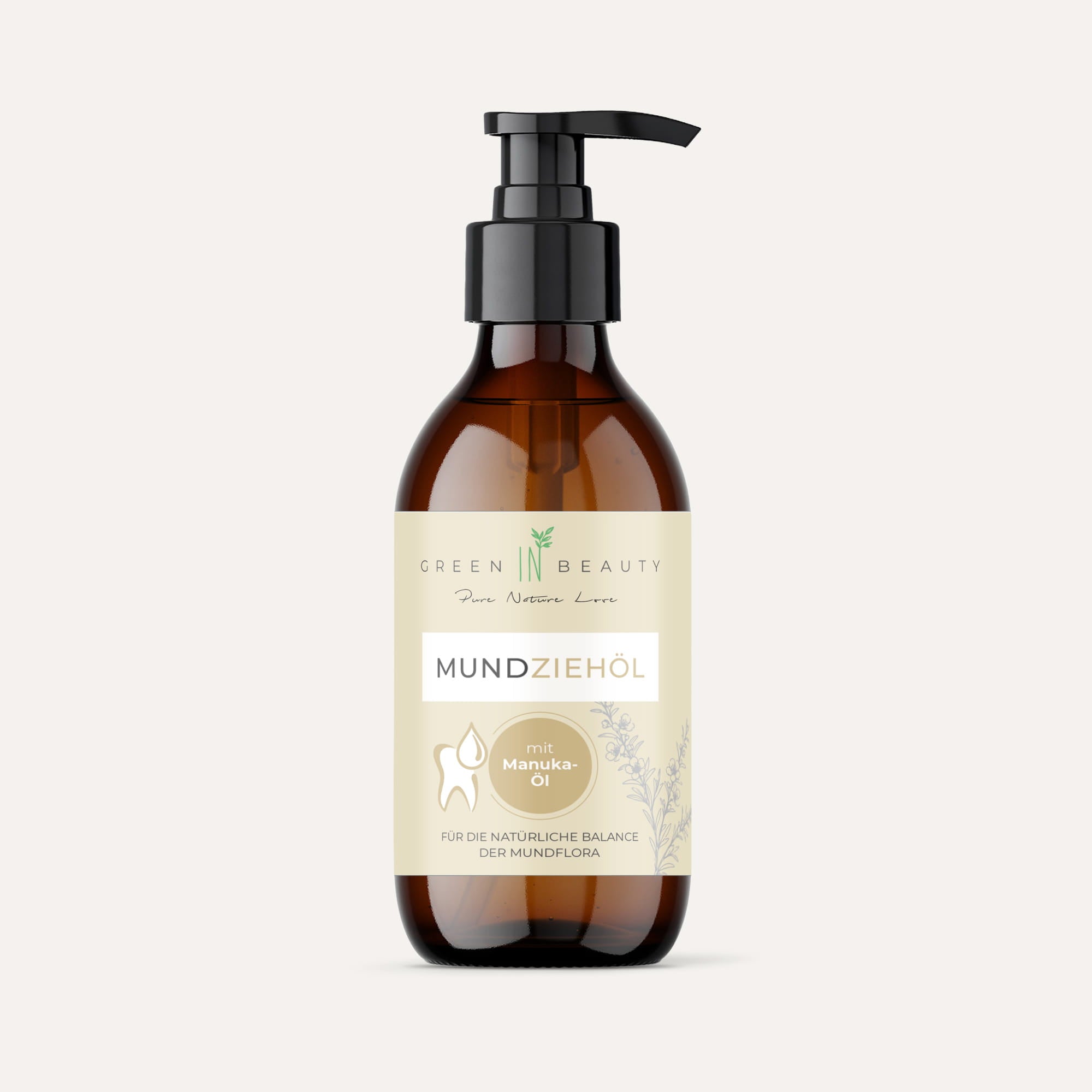 Green IN Beauty - Mundziehöl - pflegt Zähne, Zahnfleisch und Mundschleimhaut