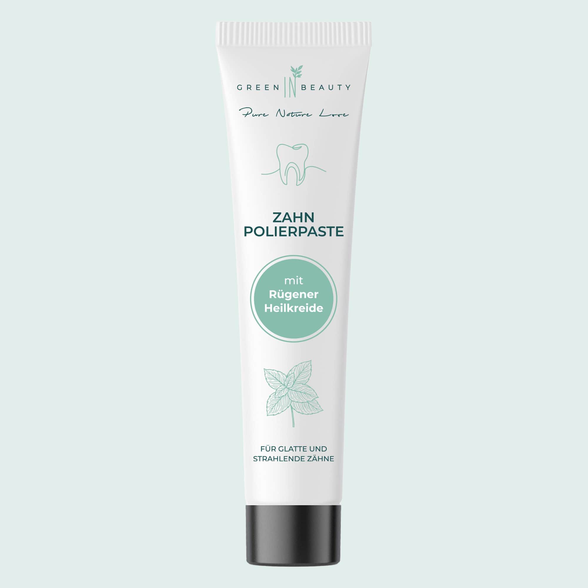 Green IN Beauty - Polierpaste für strahlende Zähne