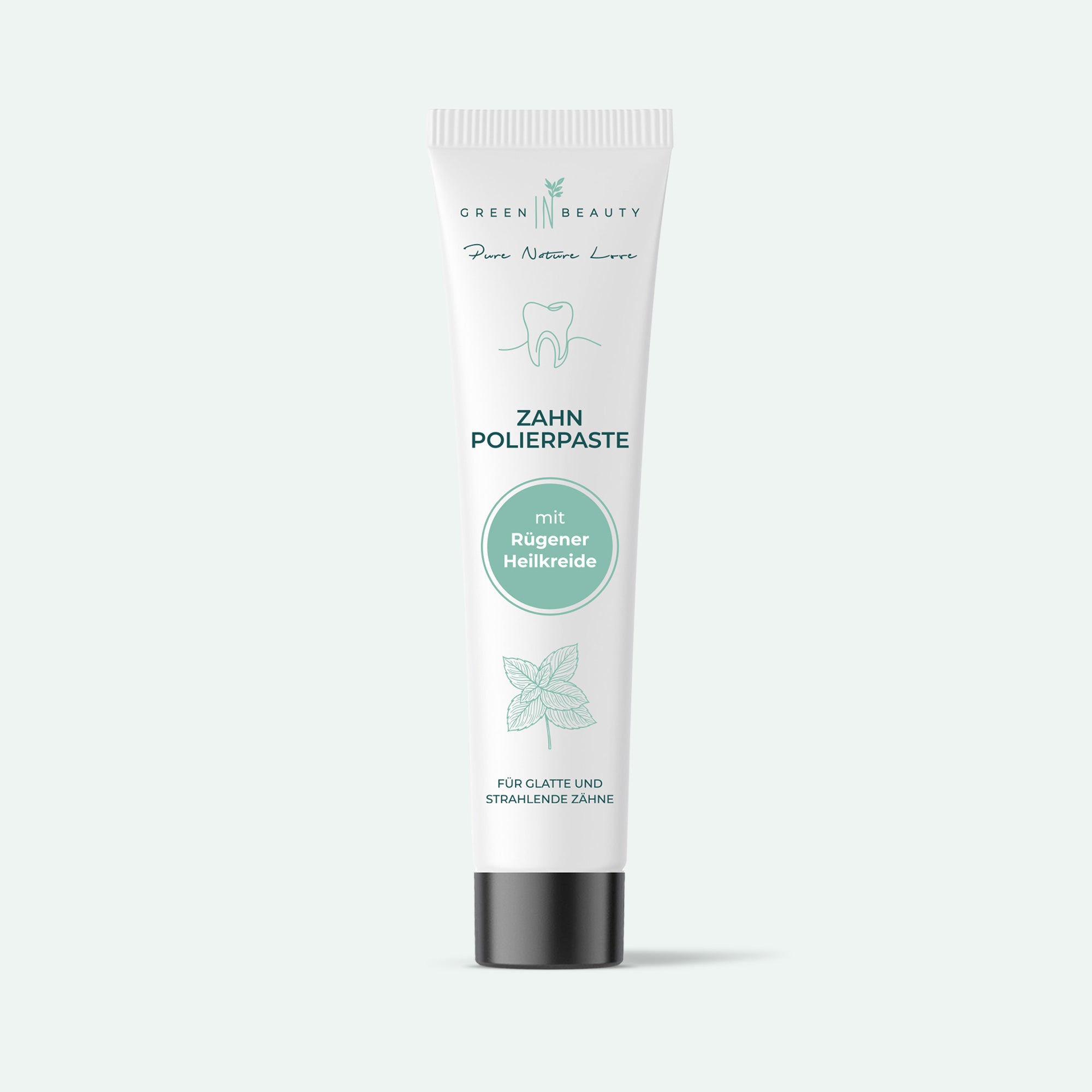 Green IN Beauty - Polierpaste für strahlend glatte Zähne