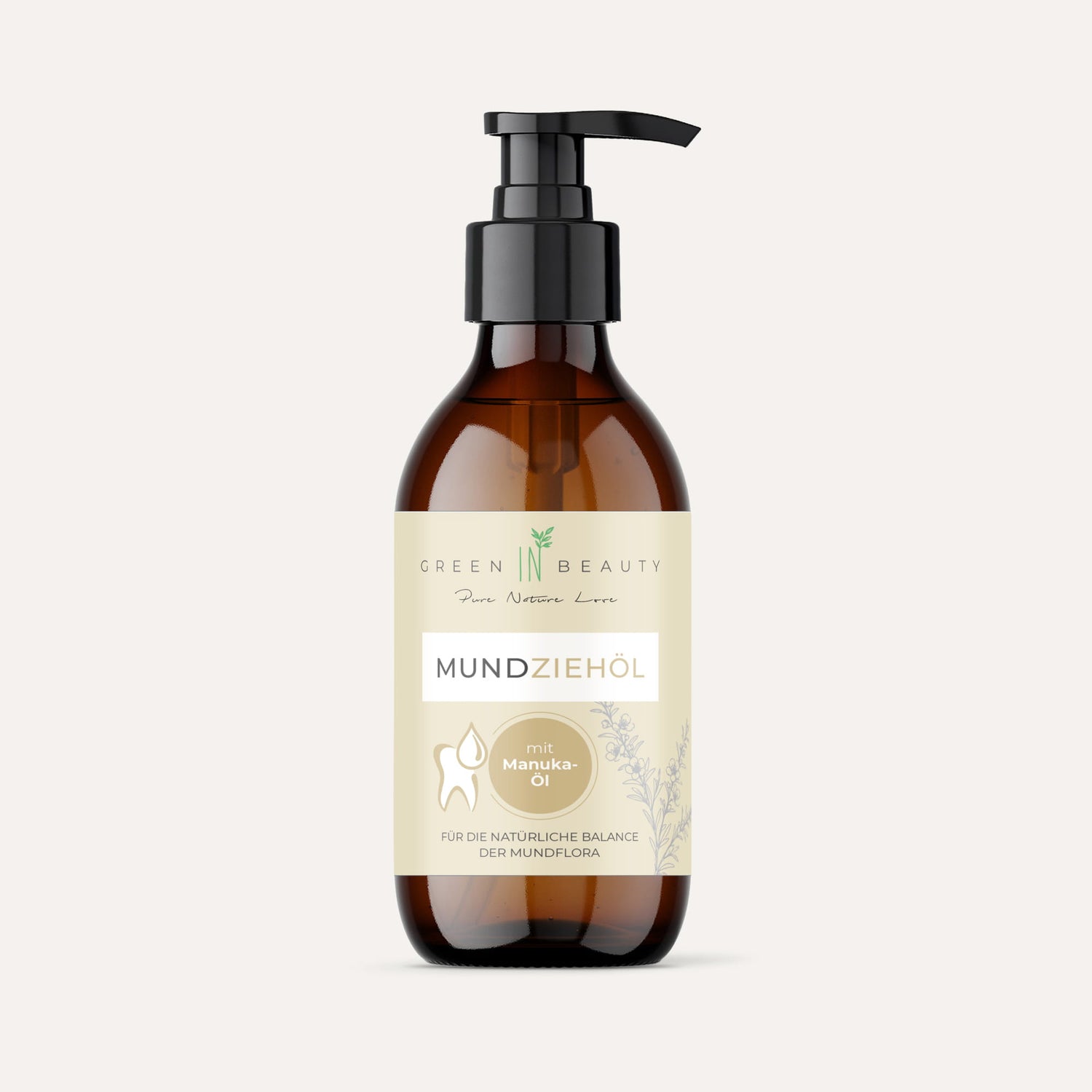 Green IN Beauty - Mundziehöl - pflegt Zähne, Zahnfleisch und Mundschleimhaut