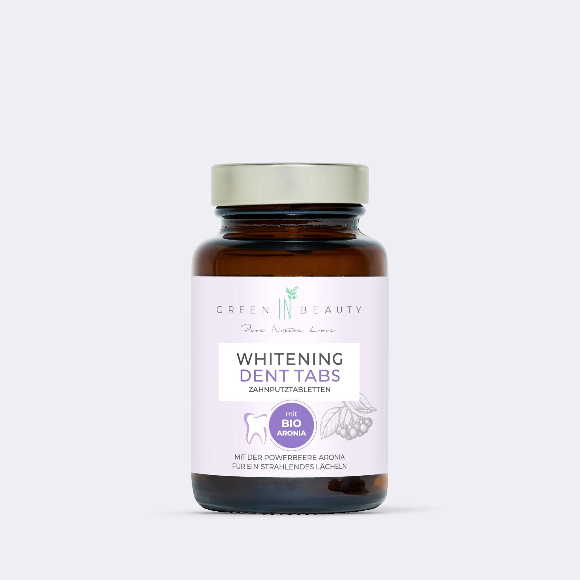 Green IN Beauty - Zahnpflegetabletten für strahlend weiße Zähne