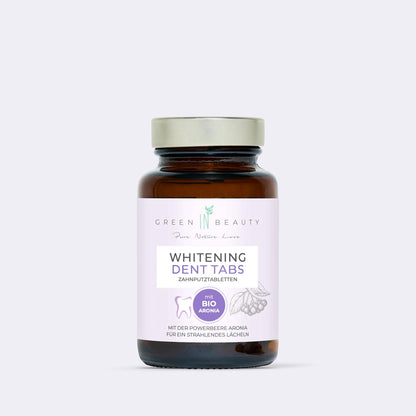Green IN Beauty - Zahnpflegetabletten für strahlend weiße Zähne